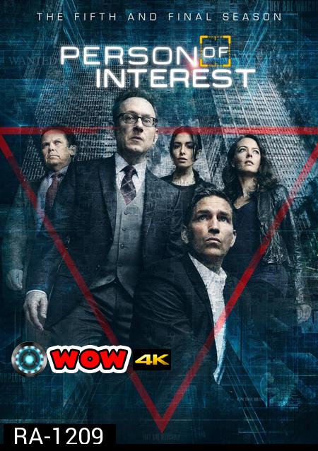 Person of Interest The Complete 5th Season 5 : ปฏิบัติการลับสกัดทรชน ปี 5 ( 13 ตอนจบ )