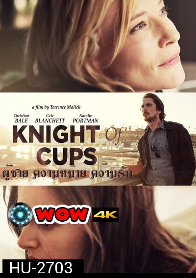 Knight of Cups  ผู้ชาย ความหมาย ความรัก