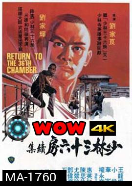 Return to the 36th Chamber (1980) ยอดเซียน ยอดมนุษย์