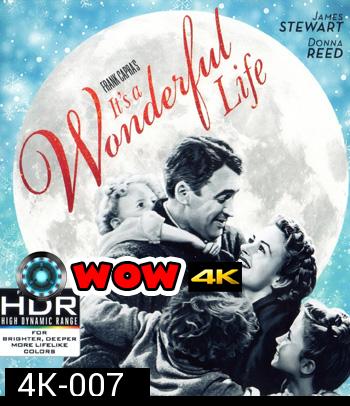 4K - It's a Wonderful Life (1946) - แผ่นหนัง 4K UHD