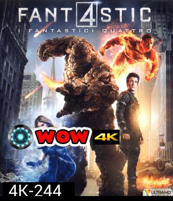 4K - Fantastic Four (2015) แฟนแทสติก โฟร์ - แผ่นหนัง 4K UHD