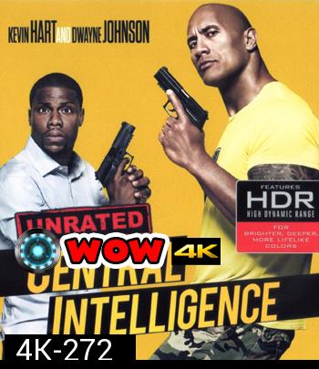 4K - Central Intelligence (2016) คู่สืบ คู่แสบ - แผ่นหนัง 4K UHD