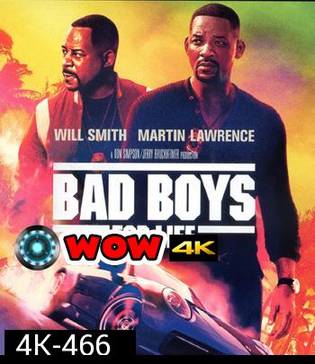 4K - Bad Boys for Life (2020) คู่หูขวางนรก ตลอดกาล - แผ่นหนัง 4K UHD