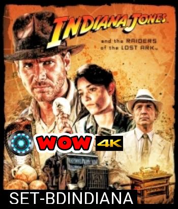 Bluray 25GB Indiana Jones (จัดชุดรวม 5 ภาค)