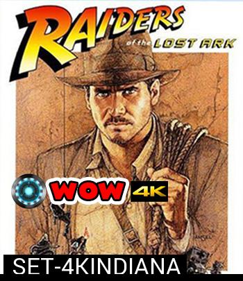 4K Indiana Jones (จัดชุดรวม 4 ภาค)