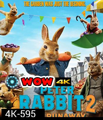 4K - Peter Rabbit 2: The Runaway (2021) ปีเตอร์ แรบบิท 2: เดอะ รันอะเวย์ - แผ่นหนัง 4K UHD