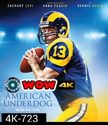 4K - American Underdog (2021) ทัชดาวน์ สู่ฝันอเมริกันฟุตบอล - แผ่นหนัง 4K UHD