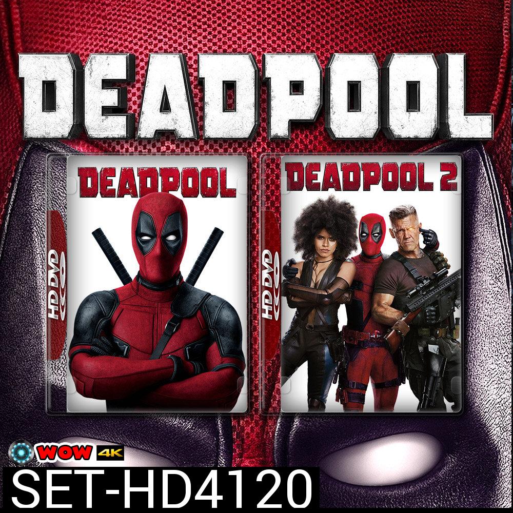 Deadpool เดดพูล ภาค 1-2 (2016/2018) DVD หนัง มาสเตอร์ พากย์ไทย