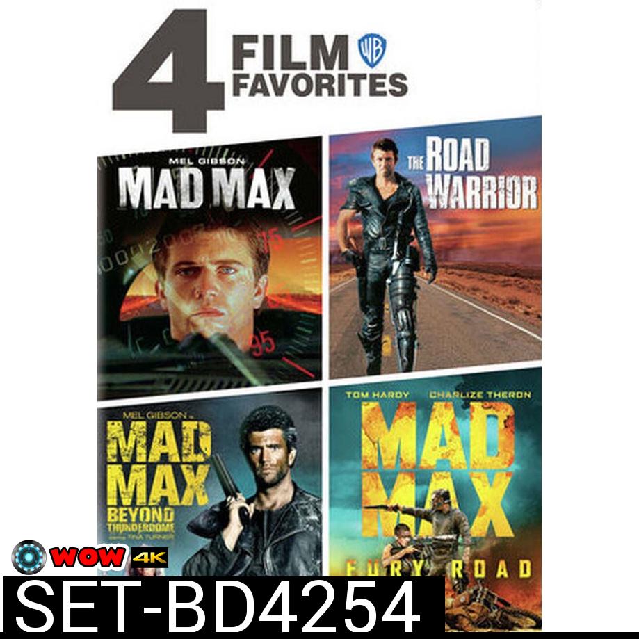 Mad Max แมดแม็กซ์ ภาค 1-4 Bluray Master พากย์ไทย