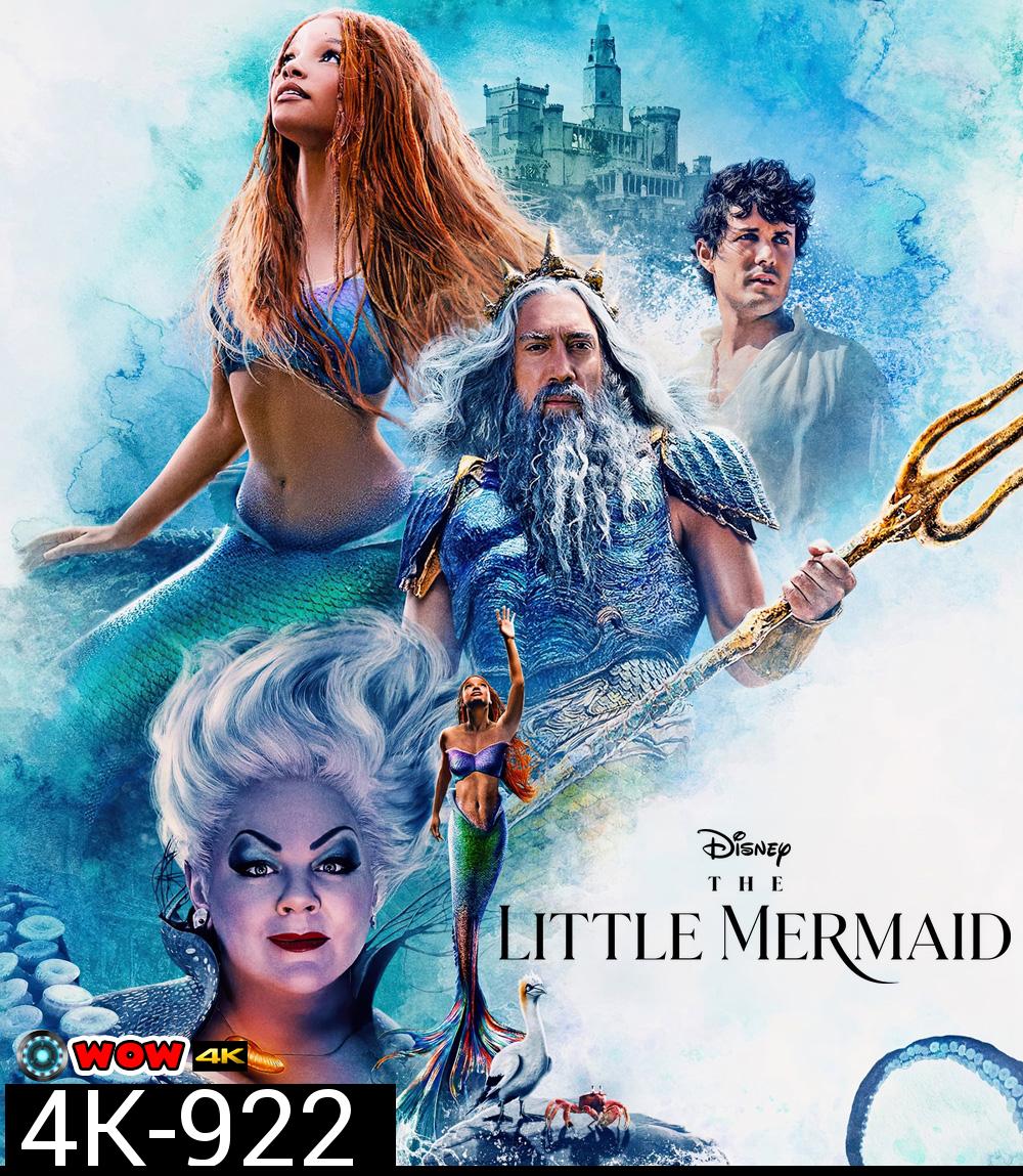 4K - The Little Mermaid (2023) เงือกน้อยผจญภัย - แผ่นหนัง 4K UHD