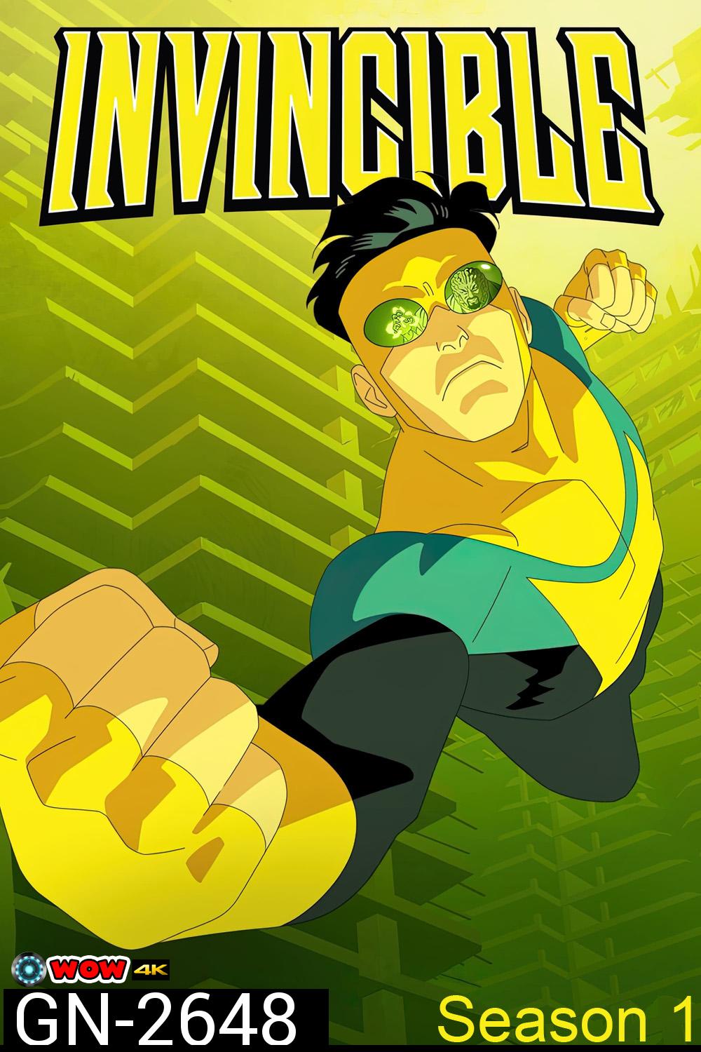 Invincible Season 1 ยอดมนุษย์อินวินซิเบิล (2021) 8 ตอน