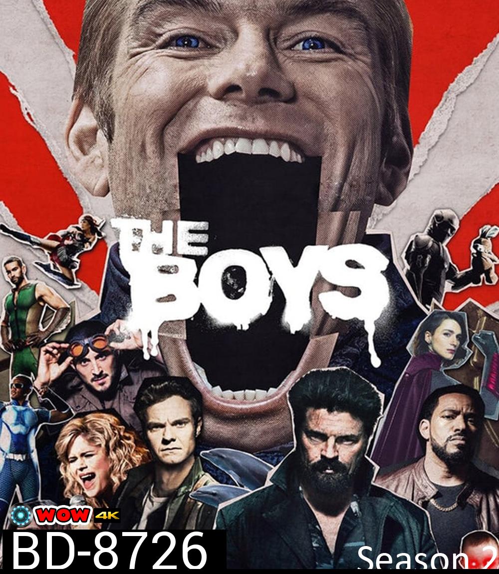 The Boys Season 2  ก๊วนหนุ่มซ่าล่าซูเปอร์ฮีโร่ ปี 2 (2019) 8 ตอน