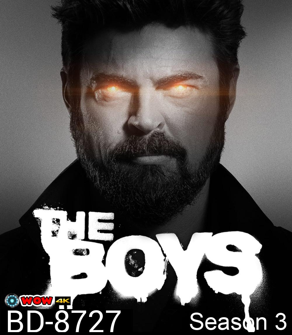 The Boys Season 3 ก๊วนหนุ่มซ่าล่าซูเปอร์ฮีโร่ ปี 3 (2022) 8 ตอน