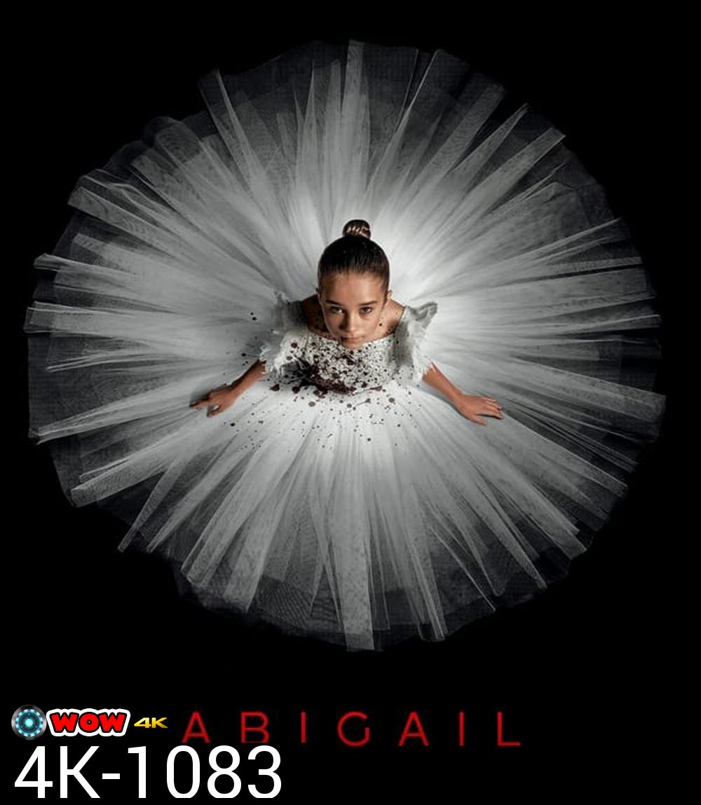 4K - Abigail (2024) - แผ่นหนัง 4K UHD