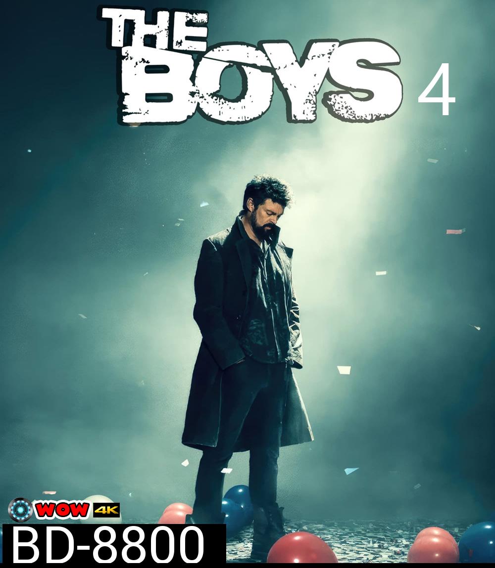 The Boys Season 4 (2024) ก๊วนหนุ่มซ่าล่าซูเปอร์ฮีโร่ ปี 4 (8 ตอน)