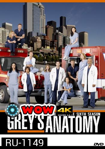 Grey's Anatomy Season 6 แพทย์มือใหม่หัวใจเกินร้อย ปี 6